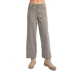 NEW EASEL kiki twill pants in ash olive